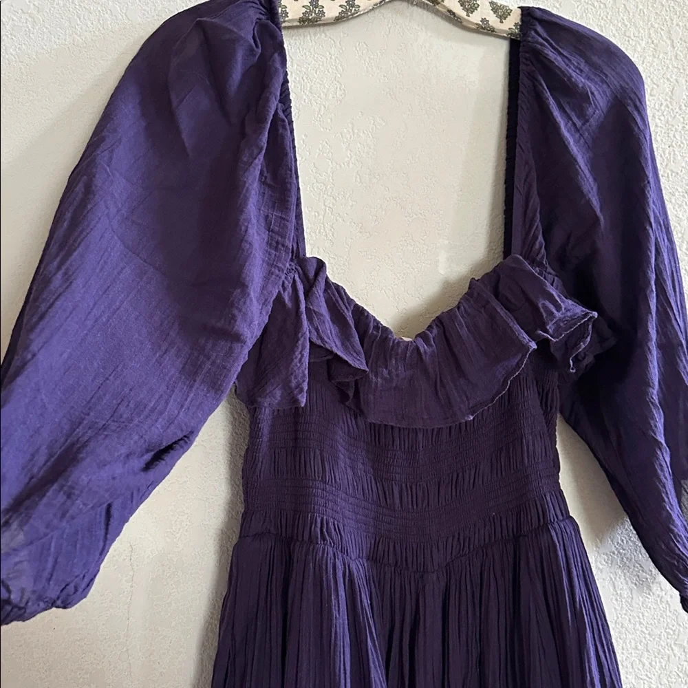 Free People Plum Midi Dress